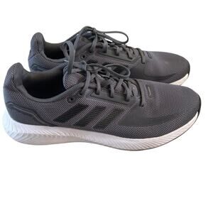Adidas Run falcon 2.0 Grey Running Shoe Mens Size 8 Excellent preowned condition